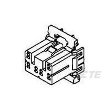 TE CONNECTIVITY 070 MULTI LOCK PLUG HSG 20P 174952-7